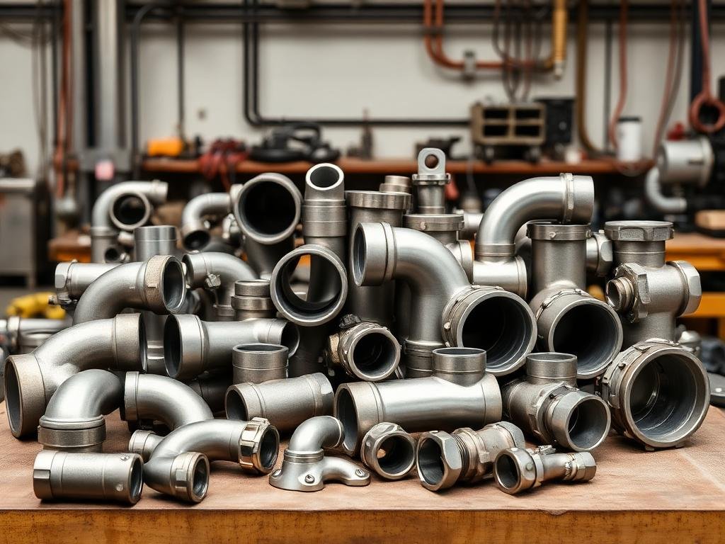 Forged steel couplings, elbows, tees and connectors